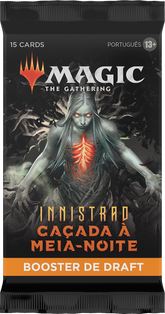 Booster de Draft - Innistrad: Caçada à Meia-Noite - Magic: The Gathering - MoxLand